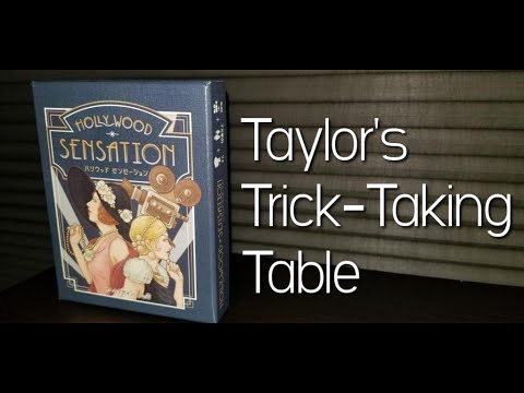 Hollywood Sensation ~ Taylor's Trick-Taking Table