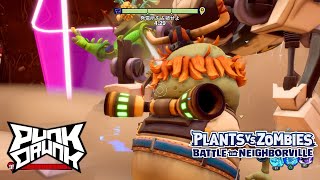 プラントvs.ゾンビ:ネイバービルの戦い 実況 #67 - メカハンター！インプでターフテイクオーバー - PS4