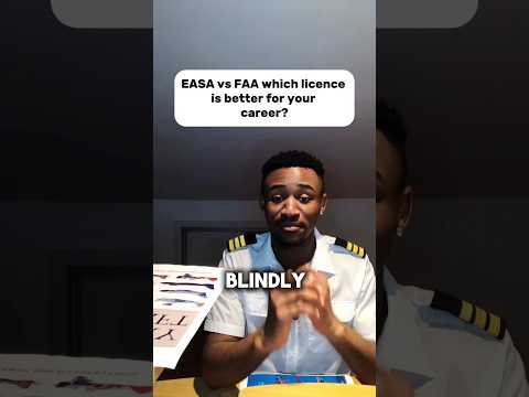 EASA vs FAA which licence is better for your career? #easa #aviaton #faa #pilotlicense #studentpilot