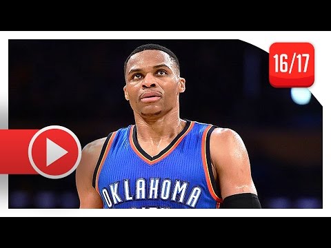 Russell Westbrook Full Highlights vs Lakers (2016.11.22) - 34 Pts, 13 Ast, 8 Reb