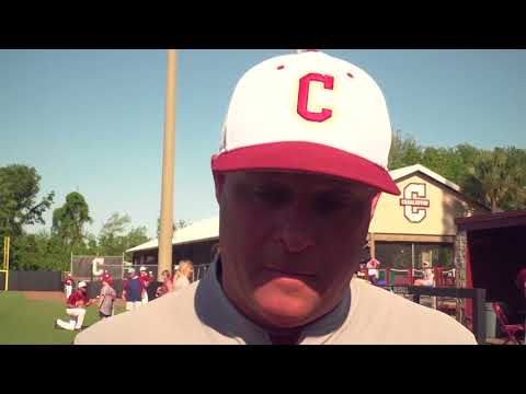 CofC Baseball vs Delaware Game 2 - Post Game Interview with Chad Holbrook
