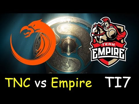 Dota2 The International 2017: Team Empire (Dire) vs TNC Pro Team (Radiant) highlights