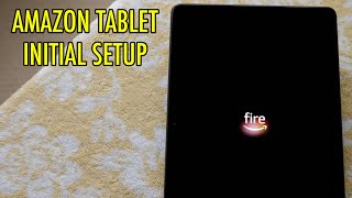 How to Setup An Amazon Fire HD 10 Tablet (easy to follow step by step tutorial)