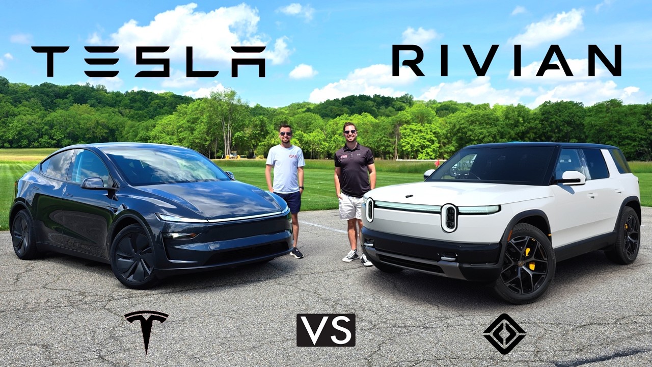KING DETHRONED?? -- NEW 2027 Rivian R2 vs. Tesla Model Y: Comparison