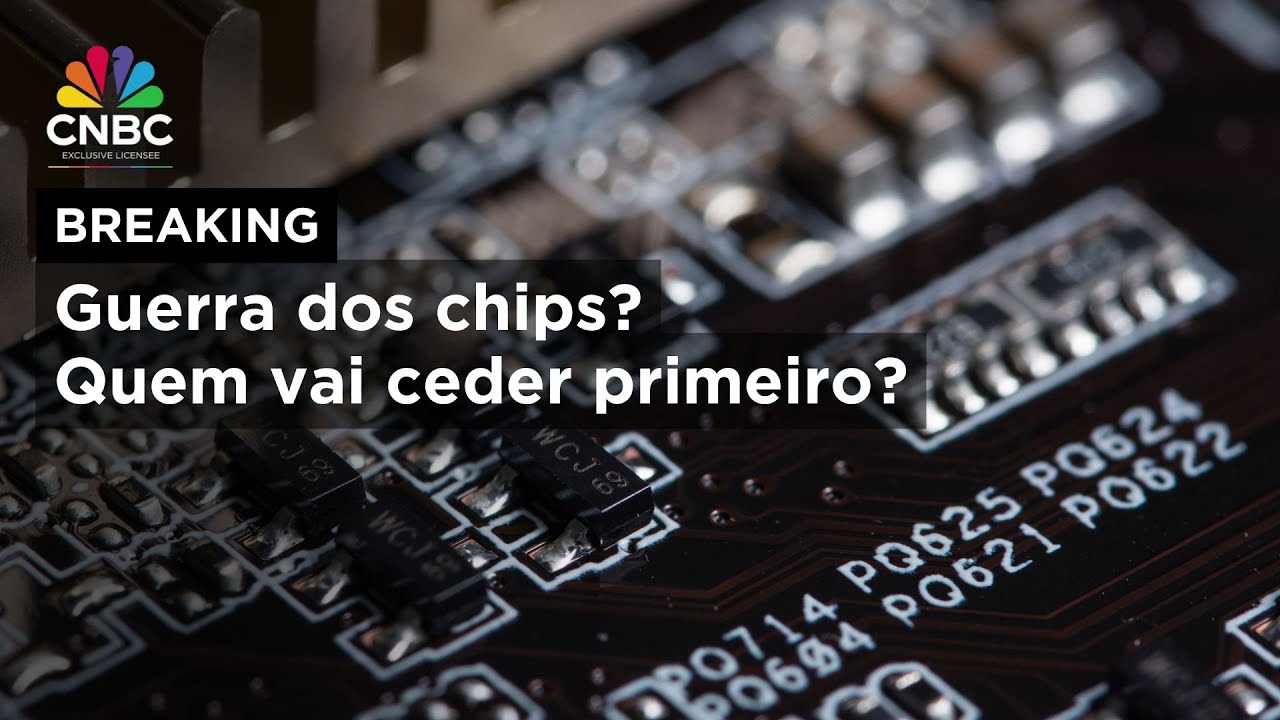 EUA barram chips para China e derrubam mercado; entenda o que está em jogo | CNBC BREAKING
