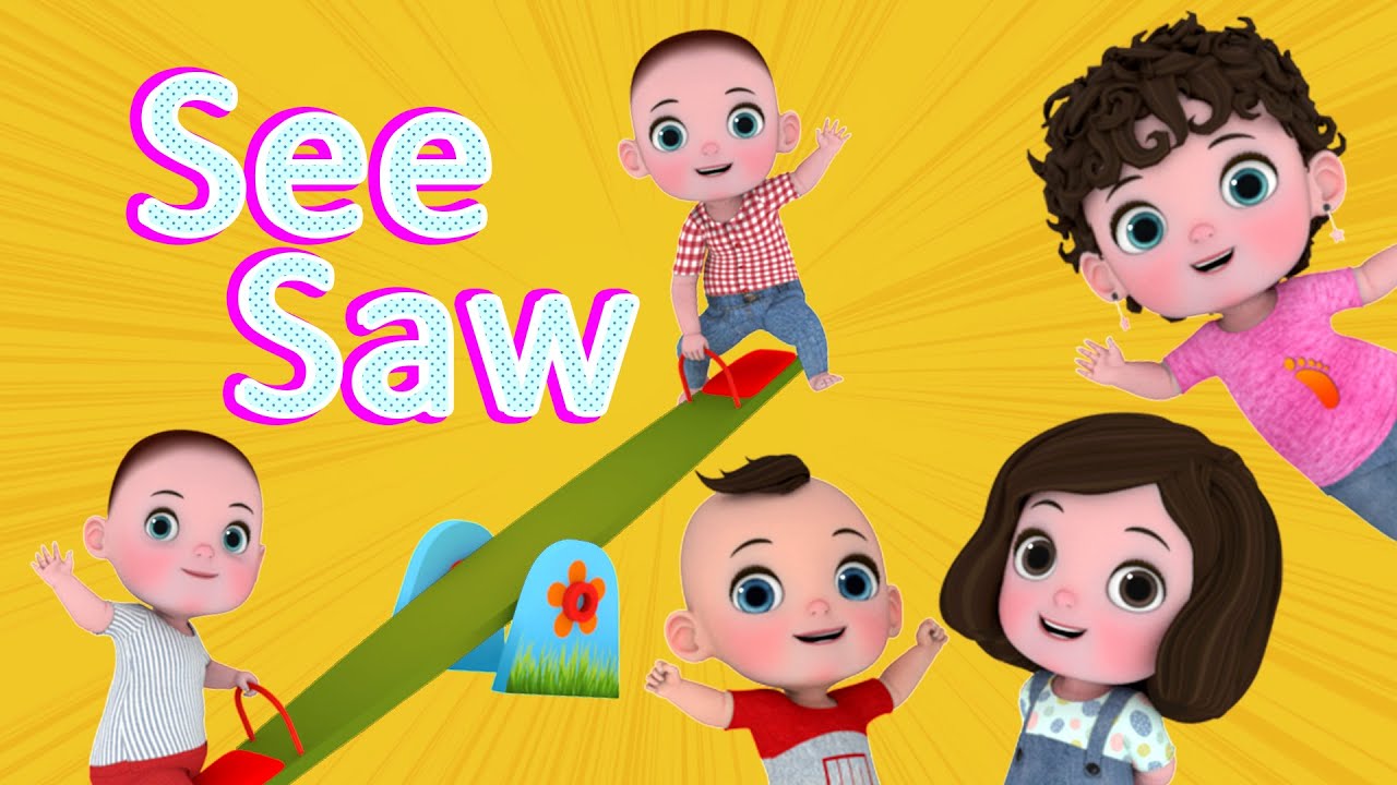 See Saw - Dance Song for Kids | Hindi Nursery Rhyme | Baby Song | ‪@JingleToons‬