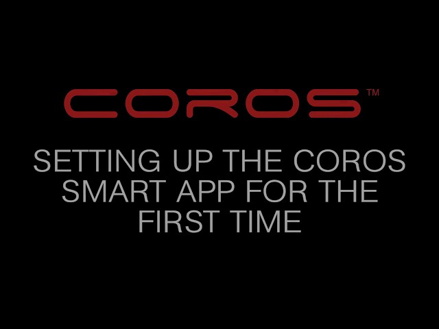 Video Teaser für How To:  Setup and Sync your Coros Smart Helmet and Smart Remote to the App