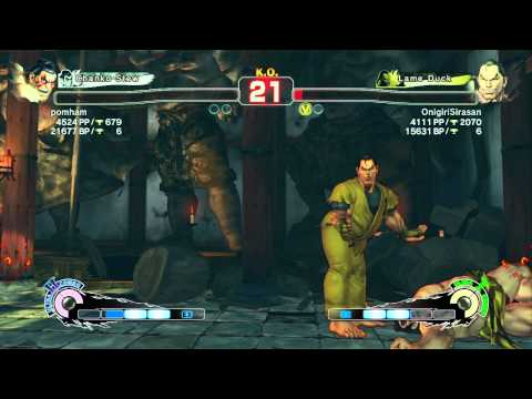 SSFIVAE~ Dan (OnigirlSirasan) vs.  E.Honda (pomham) HD