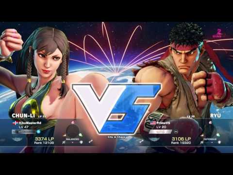 Sfv EVO TRAINING Ranked 1.02