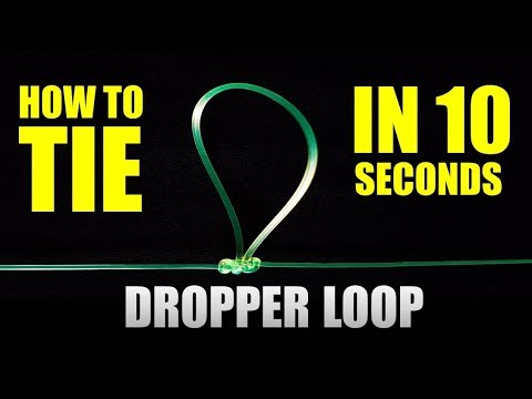 FASTEST DROPPER LOOP and PATERNOSTER RIG | How to tie Fishing Knots | Fastest and Easiest way