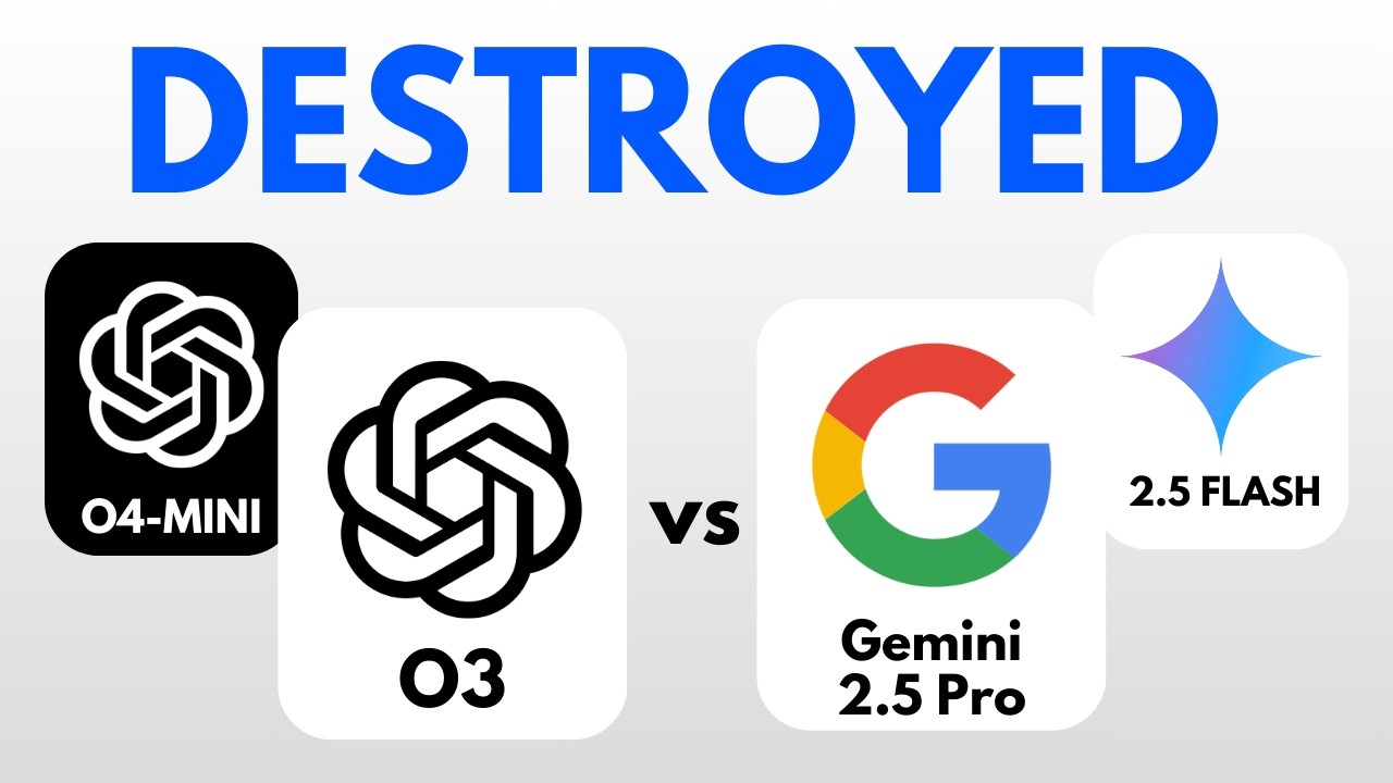 GPT-o4 vs Gemini 2.5 Pro - OpenAI is BACK!