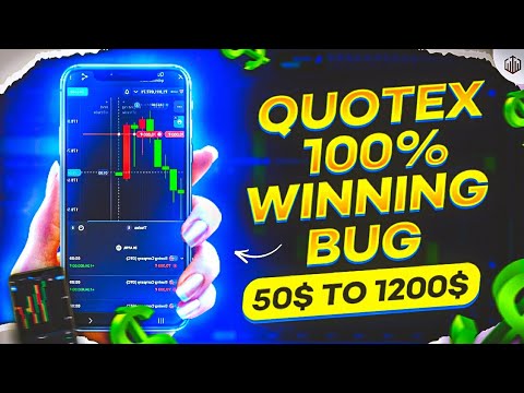 Quotex Bug || 50$ To 1200$ || Quotex 1 Min Bug || Quotex 100% Winning Strategy #quotex #quotexbug