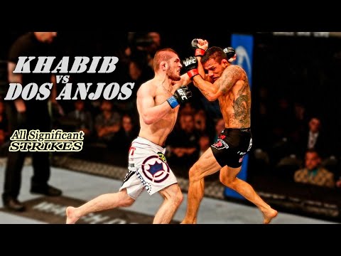 Khabib vs Dos Anjos - Highlights