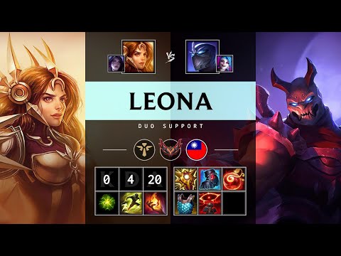 Leona Support vs Shen - TW Grandmaster Patch 25.12
