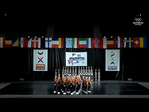 TalTech Cheerleaders - Show 1 (EST) | Senior Hip Hop Final📣🥈😍❤️😍 2023 ICU EUROPEAN Cheerleading CC🔥🔥