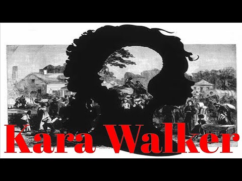 Black History Month: Artists you should know about- Kara Walker silhouette art project