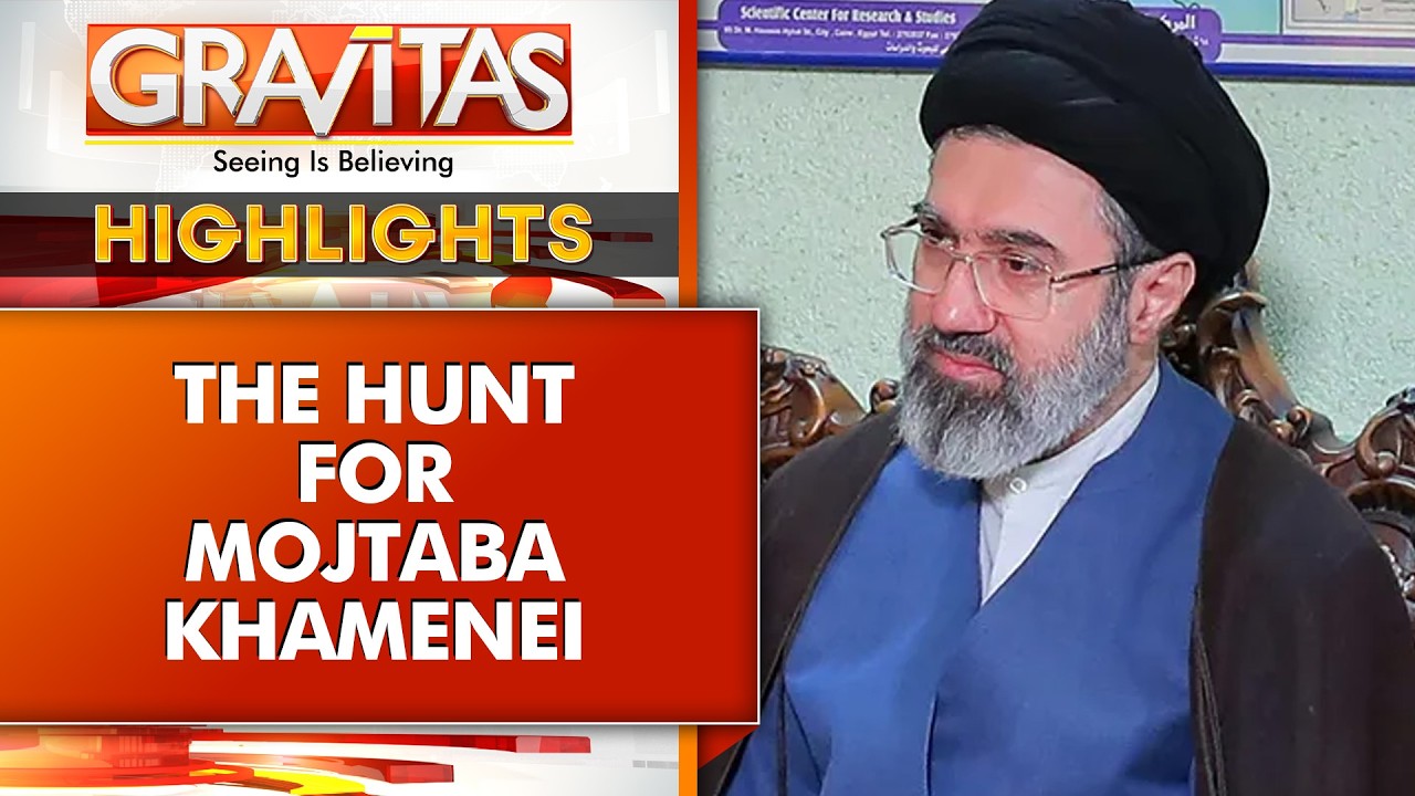 CIA and Mossad Launch Human Intel Effort To Locate Mojtaba Khamenei | GRAVITAS HIGHLIGHTS