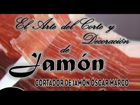El Maestro Oscar Marco enseña los secretos en el corte del jamón