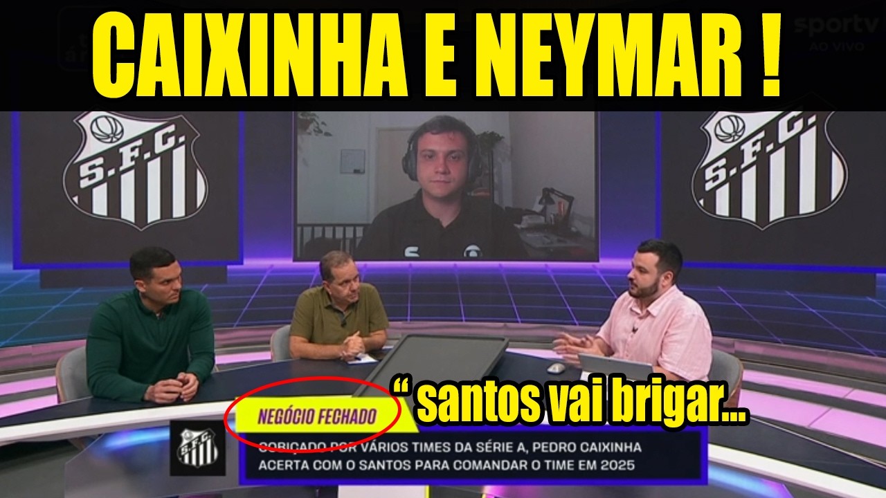 SANTOS ACERTA CONTRATAÇÃO DE TÉCNICO E BUSCA NEYMAR ! ULTIMAS NOTÍCIAS DO SANTOS HOJE