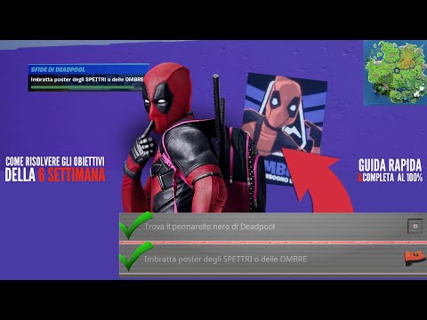 COME IMBRATTARE i POSTER degli SPETTRI o delle OMBRE  *Sfide DEADPOOL Settimana 6* GUIDA RAPIDA