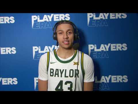 Baylor Basketball (M): Cameron Carr Postgame Interview vs. Creighton | November 24, 2025