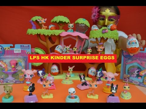 LPS Kinder Surprise Eggs LPS Mystery Blind Bag Magic Motion Video