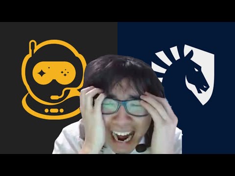 pge watches Spacestation vs Team Liquid (with scissors)