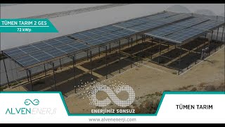 ALVEN ENERJİ - TÜMEN TARIM 2 GES 72 kWp