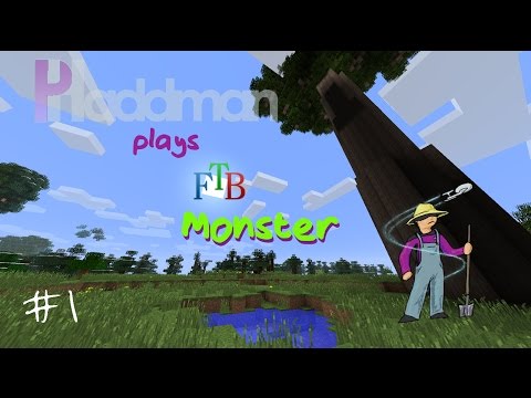 Let's Play - FTB Monster - Episode 1 "Making Camp"