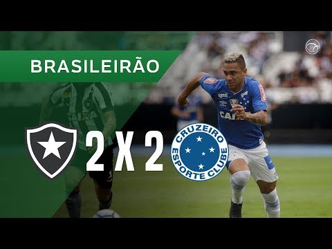 BOTAFOGO 2 X 2 CRUZEIRO - 03/12 - BRASILEIRÃO 2017