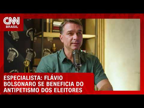 Flávio Bolsonaro se beneficia do antipetismo dos eleitores, aponta especialista | CNN NOVO DIA