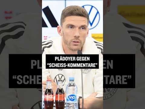 Gosens mit Plädoyer gegen Hass und Hetze: "Das ist Gift" #shorts