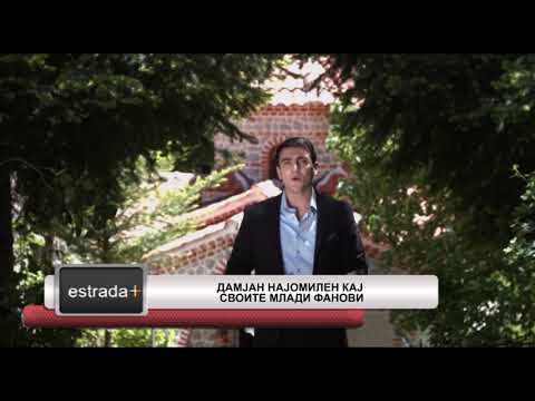 Estradaplus 09 01 2018   Damjan Stojanovski najomilen kaj svoite mladi fanovi