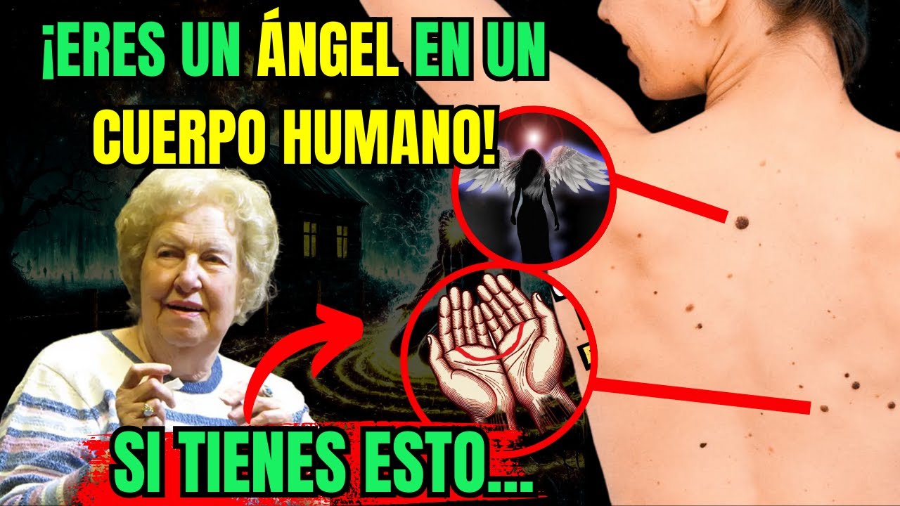 MEDIA LUNA EN LA PALMA DE LA MANO y otros 11 SIGNOS de que eres un ÁNGEL en un CUERPO HUMANO