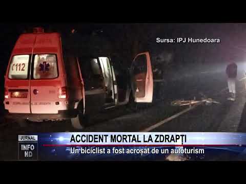 ACCIDENT MORTAL LA ZDRAPȚI
