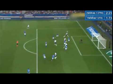 France - Italy 1:0 - Samuel Umtiti Goal [1.6.2018]