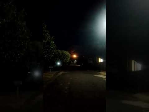 Olha ela chegando,lua cheia Vista da cidade de itajá Goiás,hoje as 19 hs 00
