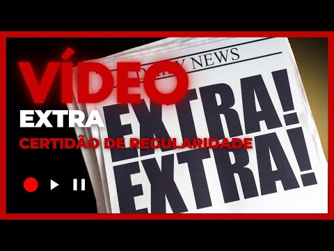 Vídeo Extra: Emitindo certidão de regularidade junto ao CRA PR