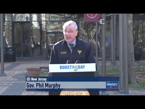 NJ Governor Phil Murphy & the COVID–19 Vaccine Anniversary