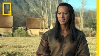 Kalani Queypo: Playing Squanto | Saints & Strangers video