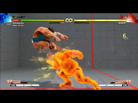 SFV Honda - setup guard break punish