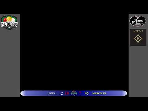 01 SETTEMBRE 2022 - LOPEZ VS MARCOLIN- LIVE DAL PALABILIARDO RHO