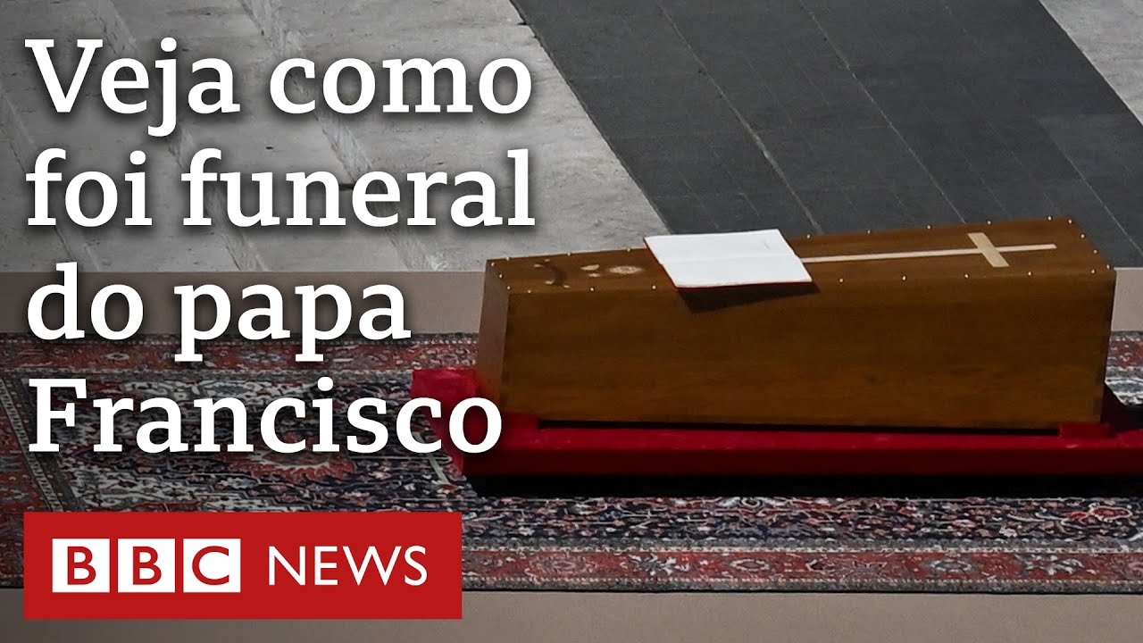 Funeral do papa Francisco: veja como foram a missa e o cortejo