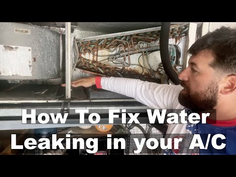 how to fix air conditioning cape coral, leaking ac unit repair