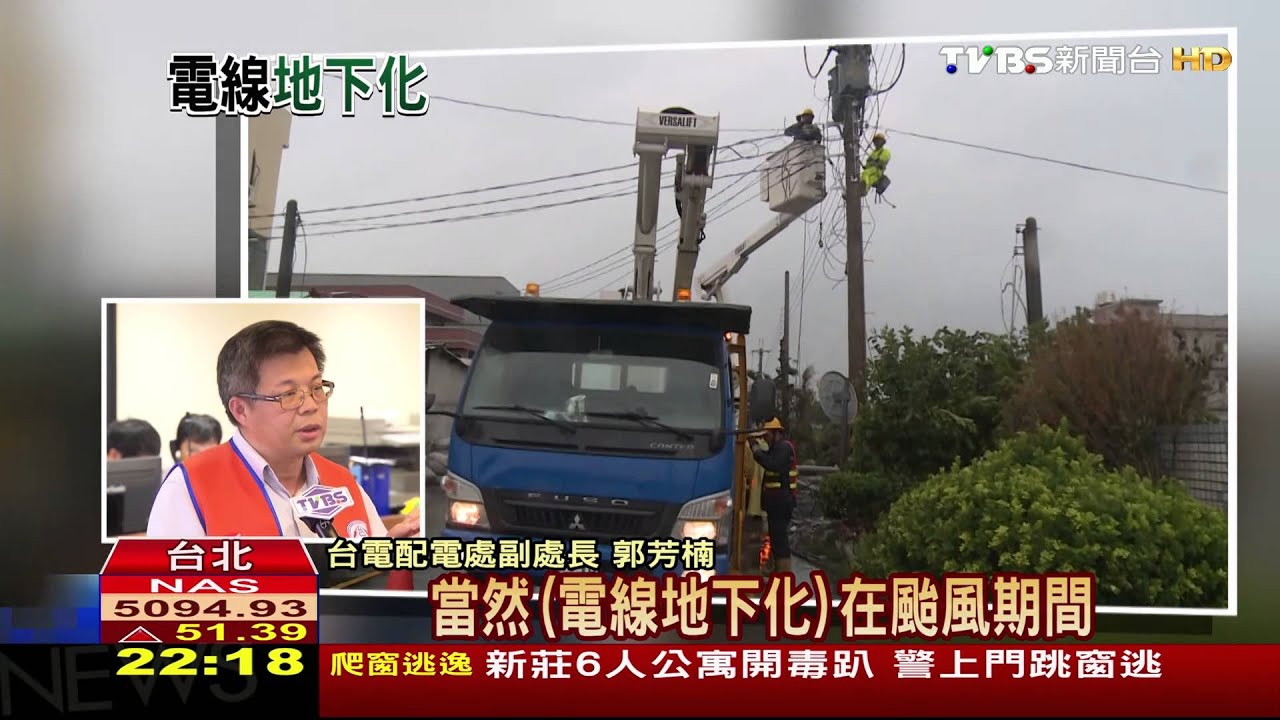 史上最慘!蘇迪勒狂風吹 全台逾440萬戶停電