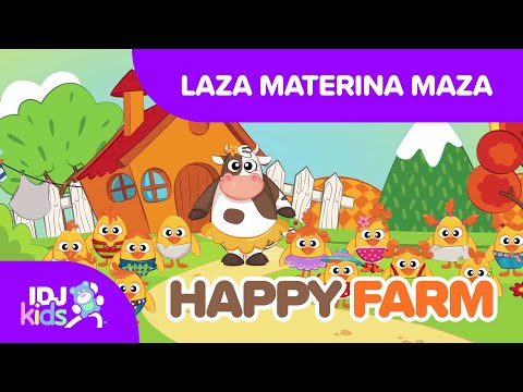 LAZA MATERINA MAZA // NAJLJEPSE DJECIJE PJESME // @IDJKidsBA