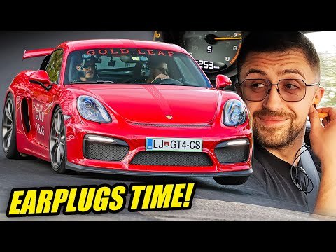 LOUD EARGASMS! Carbon RS Airbox! Porsche Cayman GT4! // Nürburgring