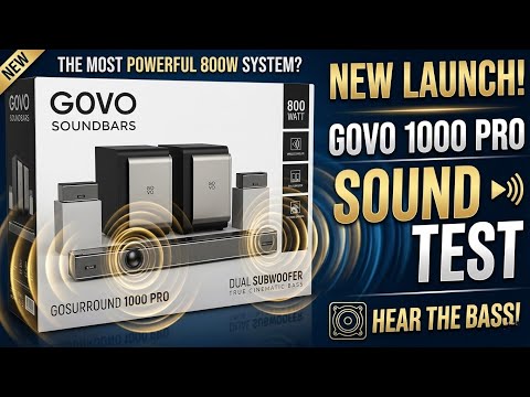 Thumbnail for GOVO GoSurround 1000 Pro || Sound Test ๐ || Dolby Atmos
