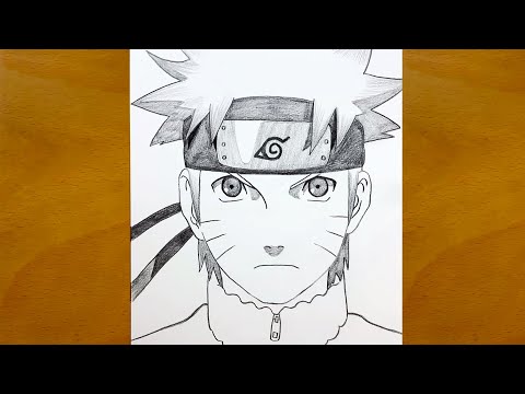 How to Draw Naruto Uzumaki | Step-by-Step Sketching Process