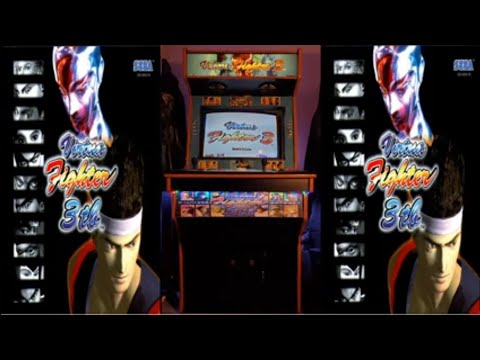 Virtua Fighter 3 Arcade Machine & Gameplay (1996)